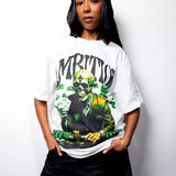 Pokerface Tee - White