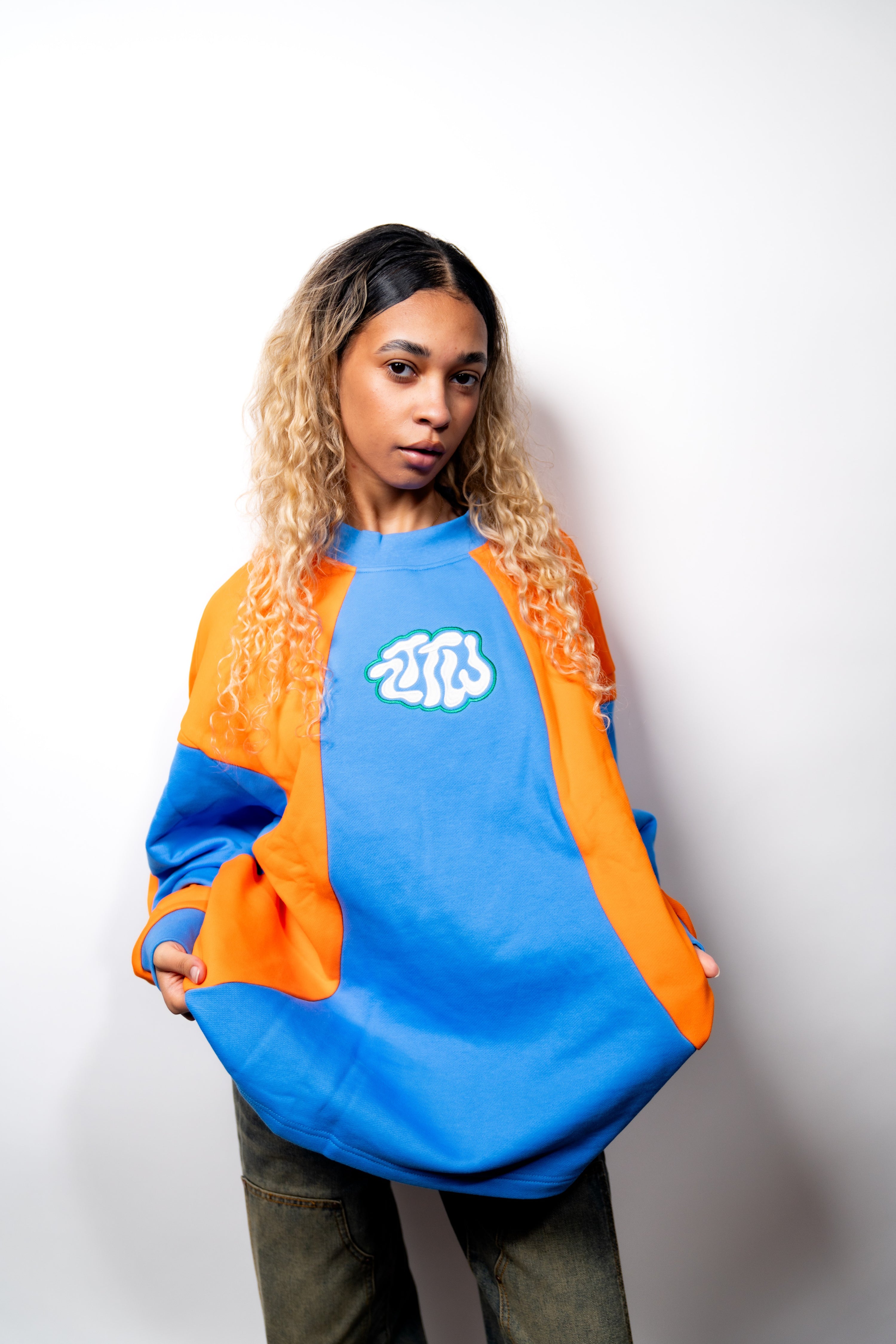 Crewneck sweatshirt - Orange