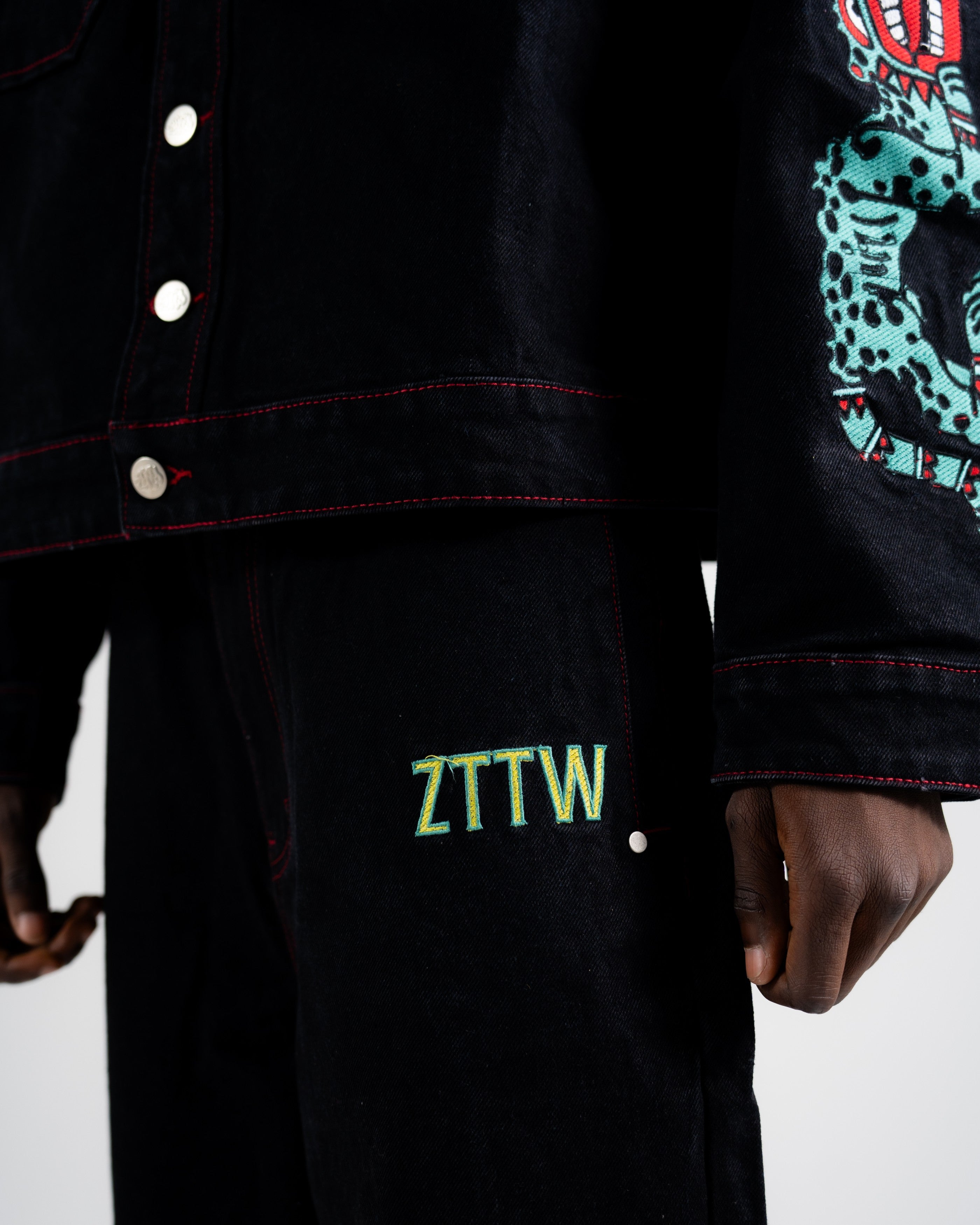 zttw Dragon Denim pants