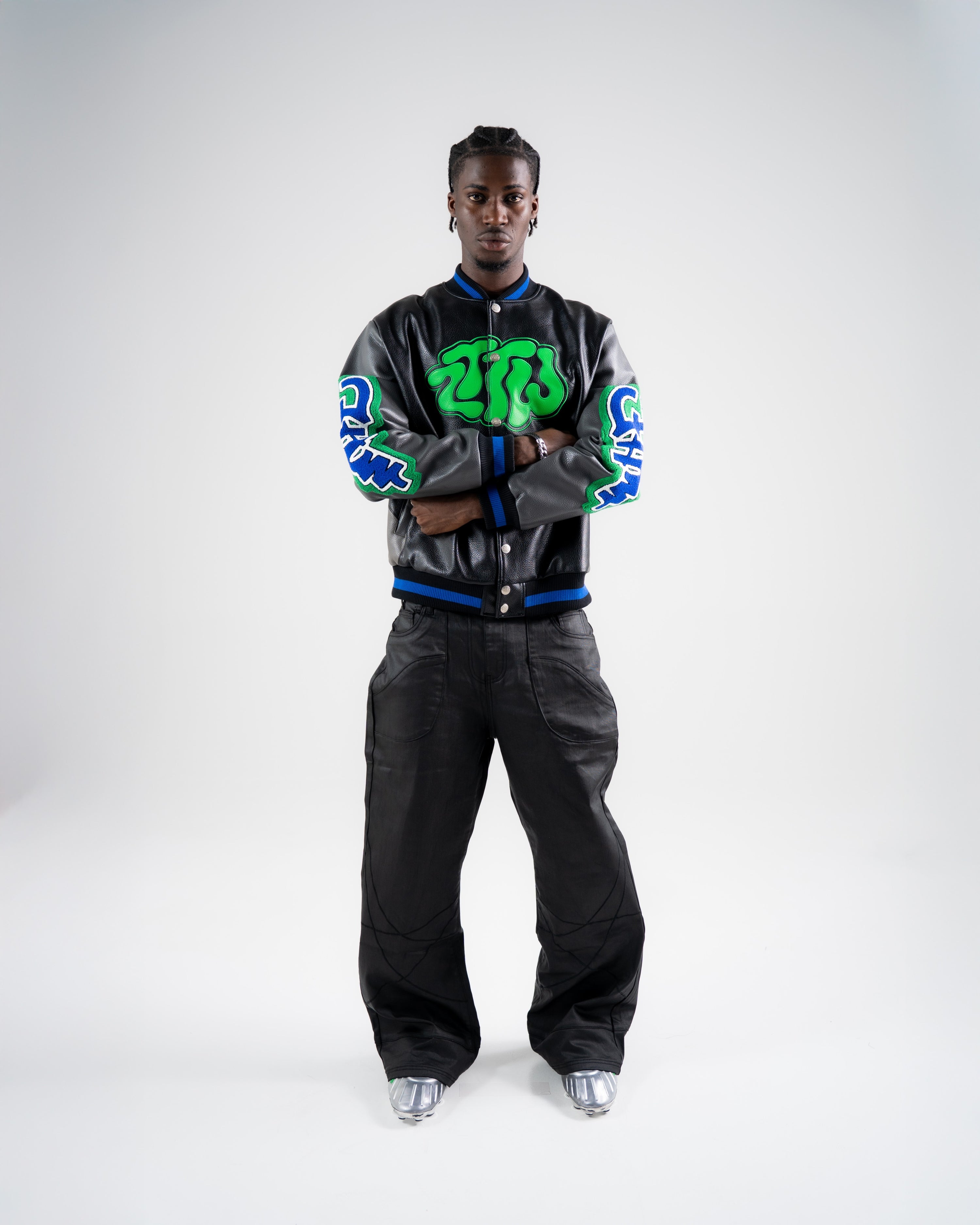 Zttw Varsity tracksuit - black