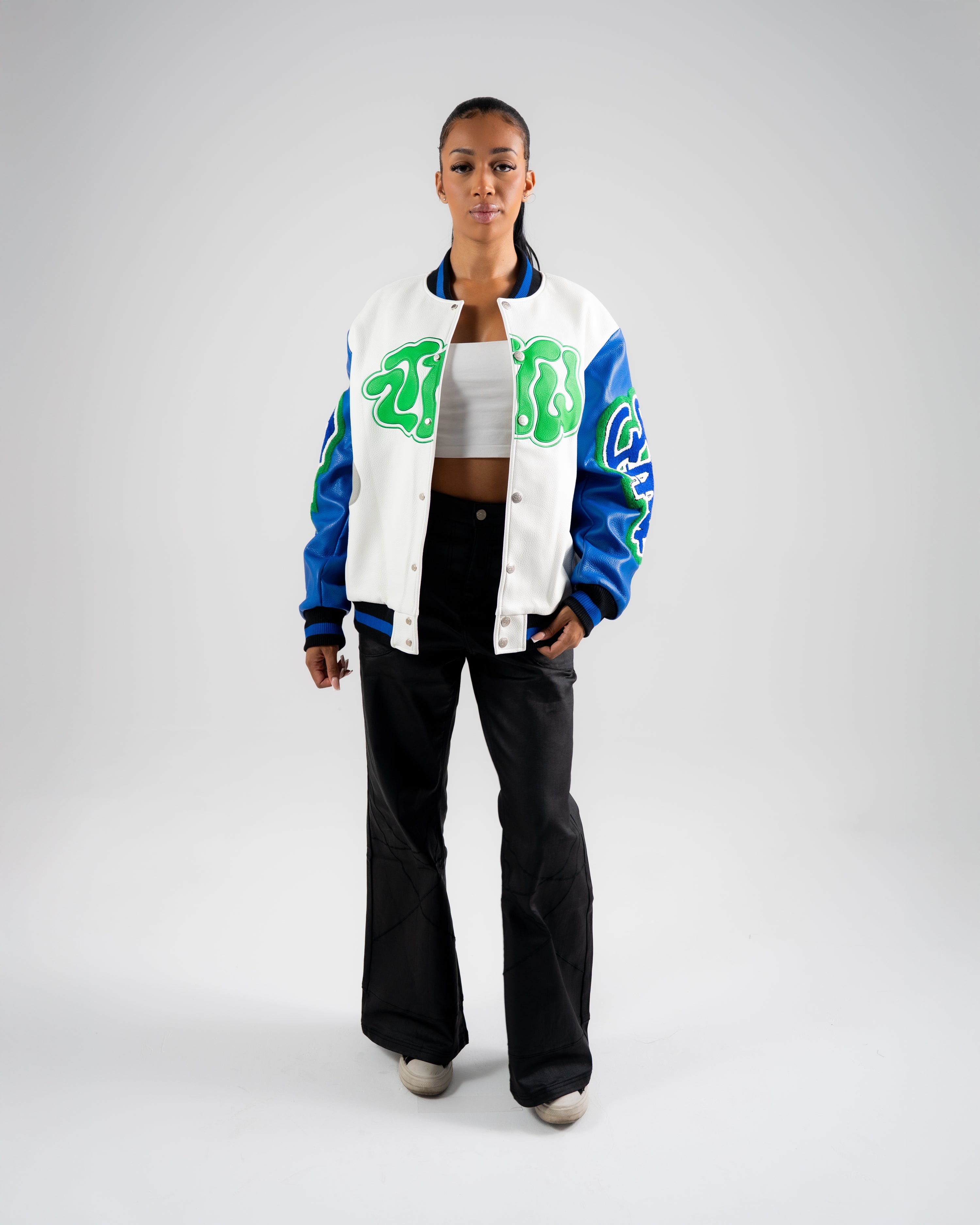 Zttw varsity Jacket - white