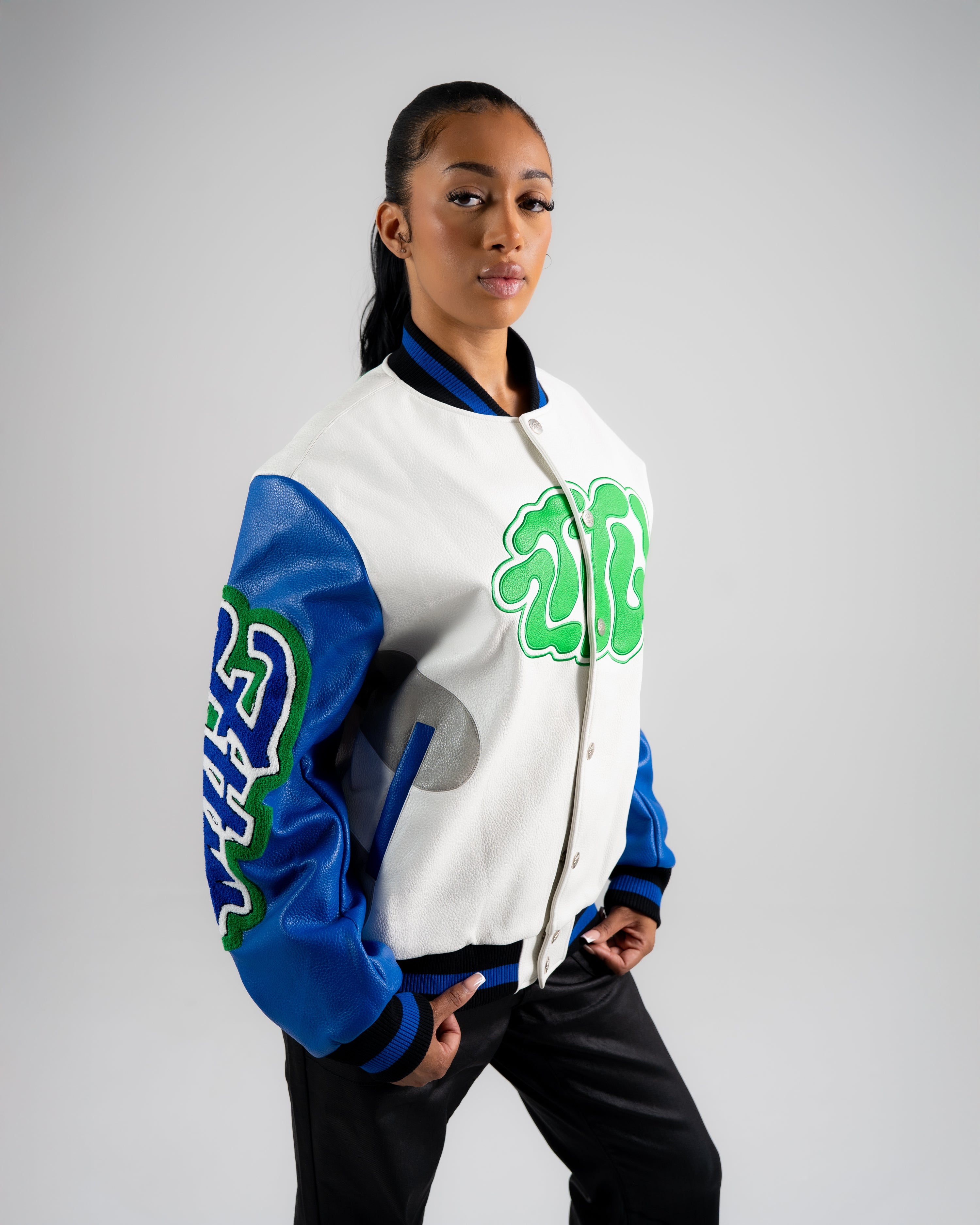Zttw varsity Jacket - white