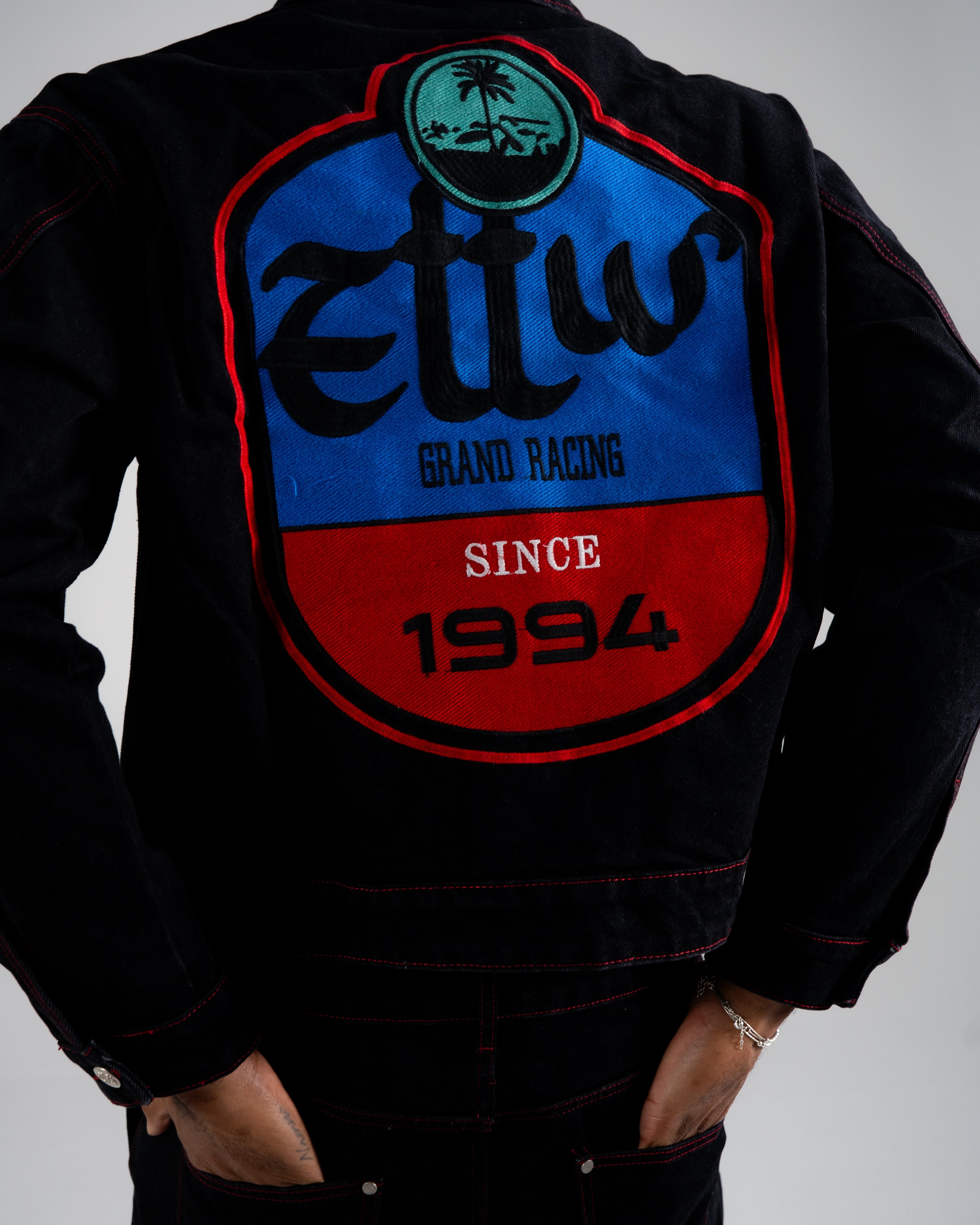 zttw Dragon Denim Top