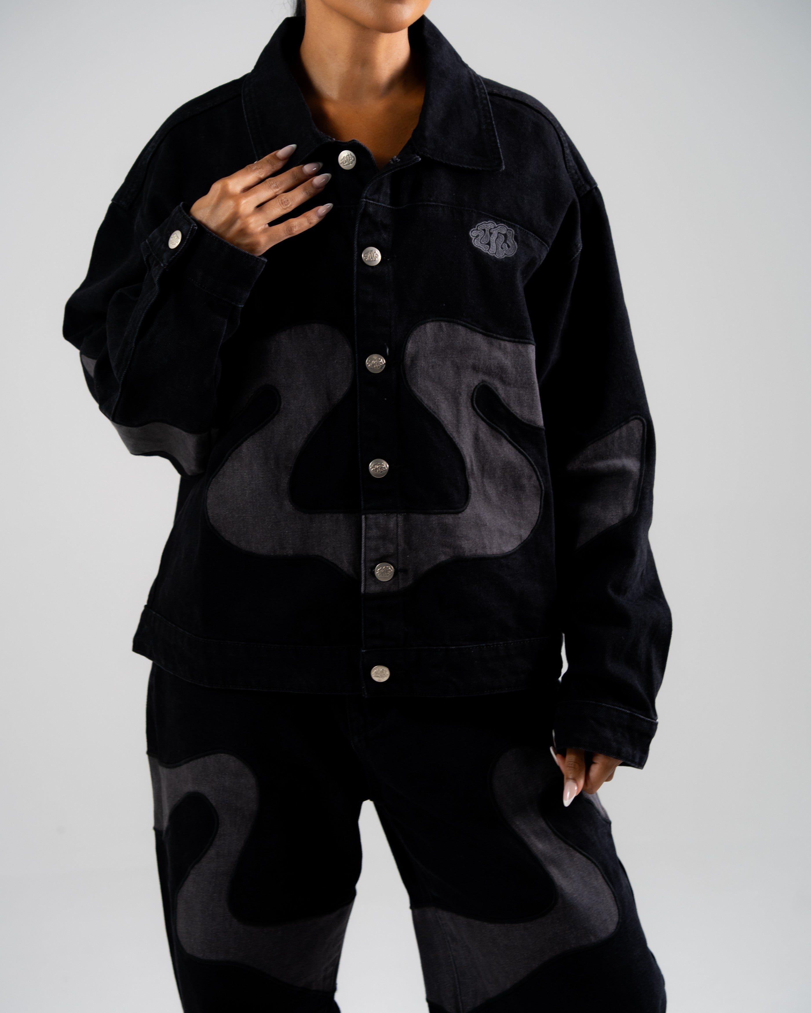 Zttw Fragment Denim Top