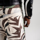 Zttw brown camo jorts