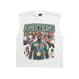 Hero Armless Tee - White