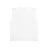 Hero Armless Tee - White