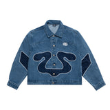 Zttw Fragment Denim Top
