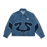Zttw Fragment Denim Top