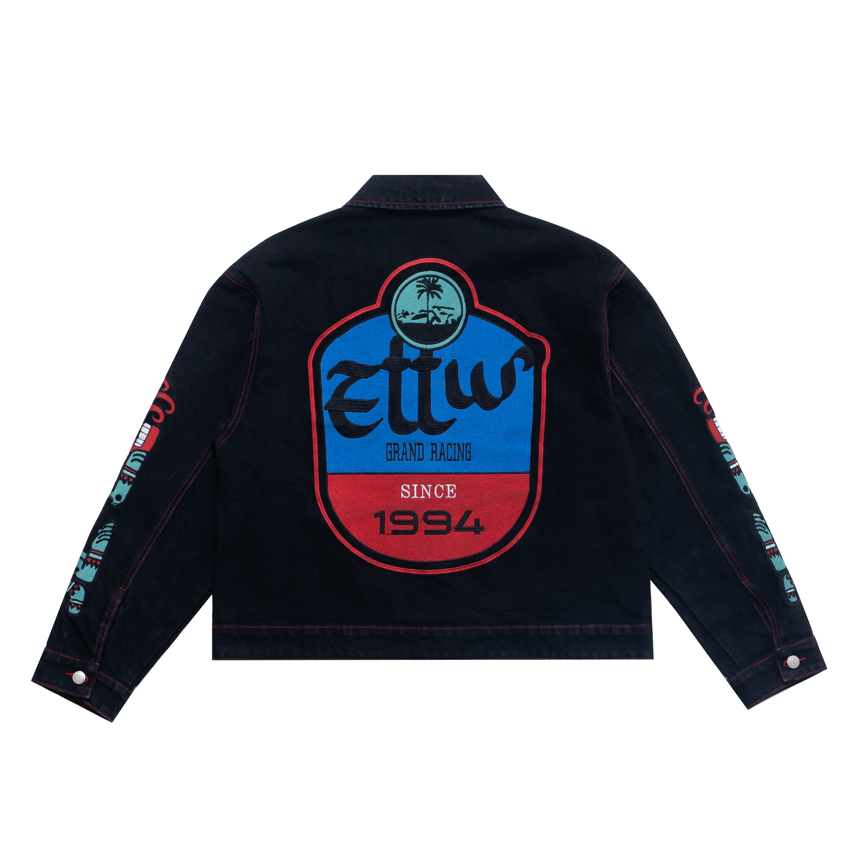 zttw Dragon Denim Top