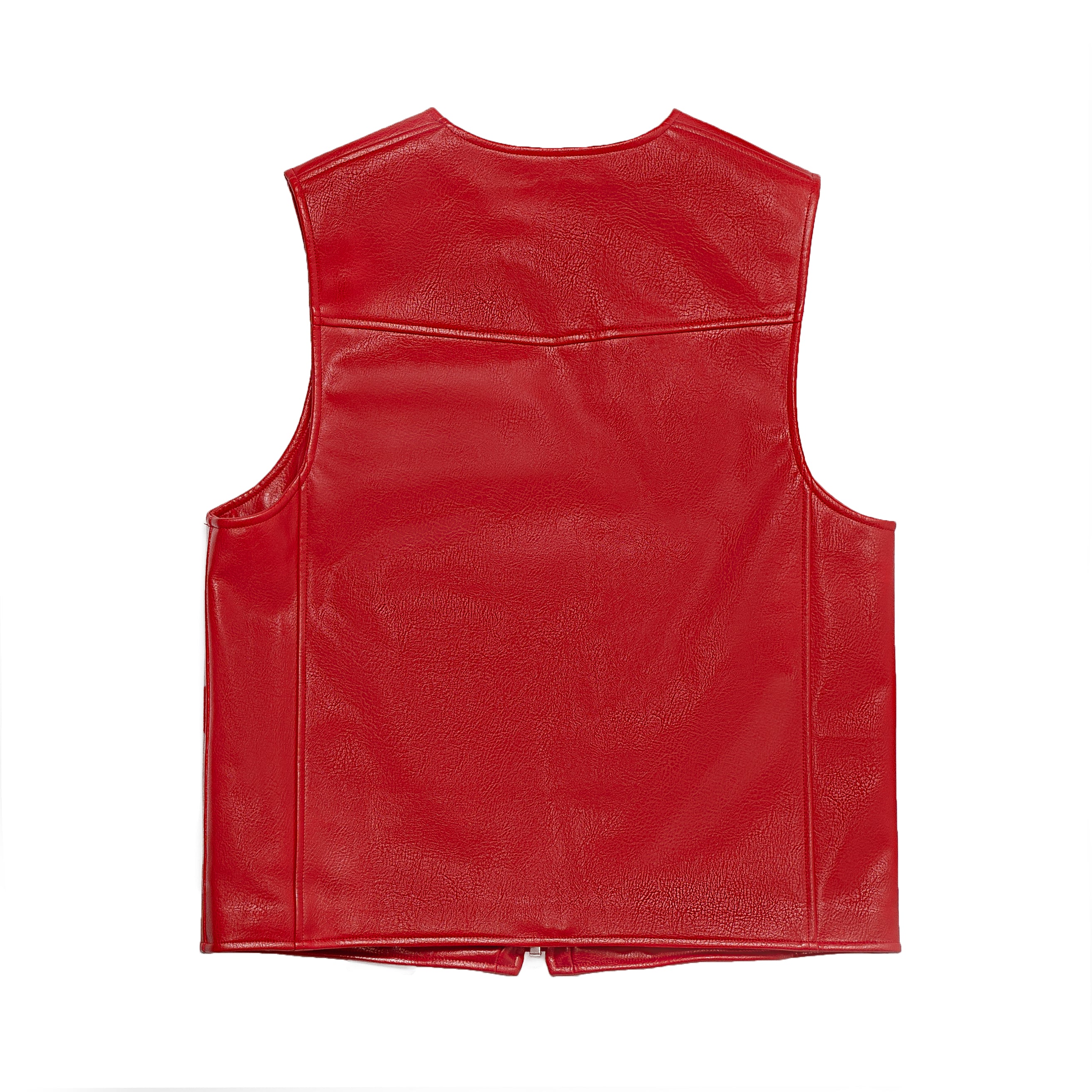 Red Leather vest – ZTTW