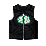 Black Leather vest