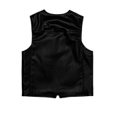 Black Leather vest