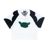 Wing Crop tee - White
