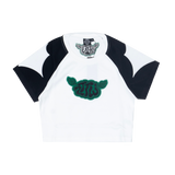 Wing Crop tee - White